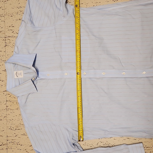 Brooks Brothers 346 Button Down Long Sleeve Slim Fit Casual Dress Shirt - Picture 8 of 14
